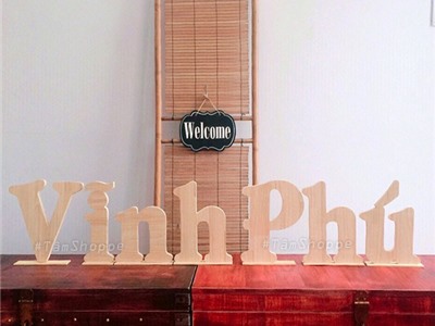 Bộ chữ gỗ VĨNH PHÚ 